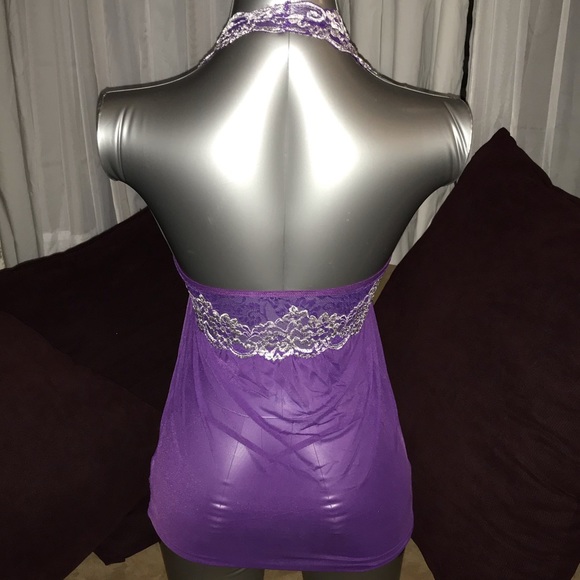 $10🛍 Babydoll slip lingerie set with G-string - Picture 4 of 6